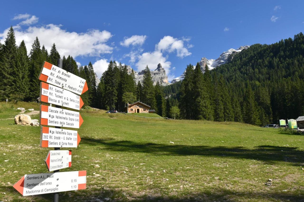 Chalet Brenta Dolomites Мадонна-ді-Кампільйо Екстер'єр фото